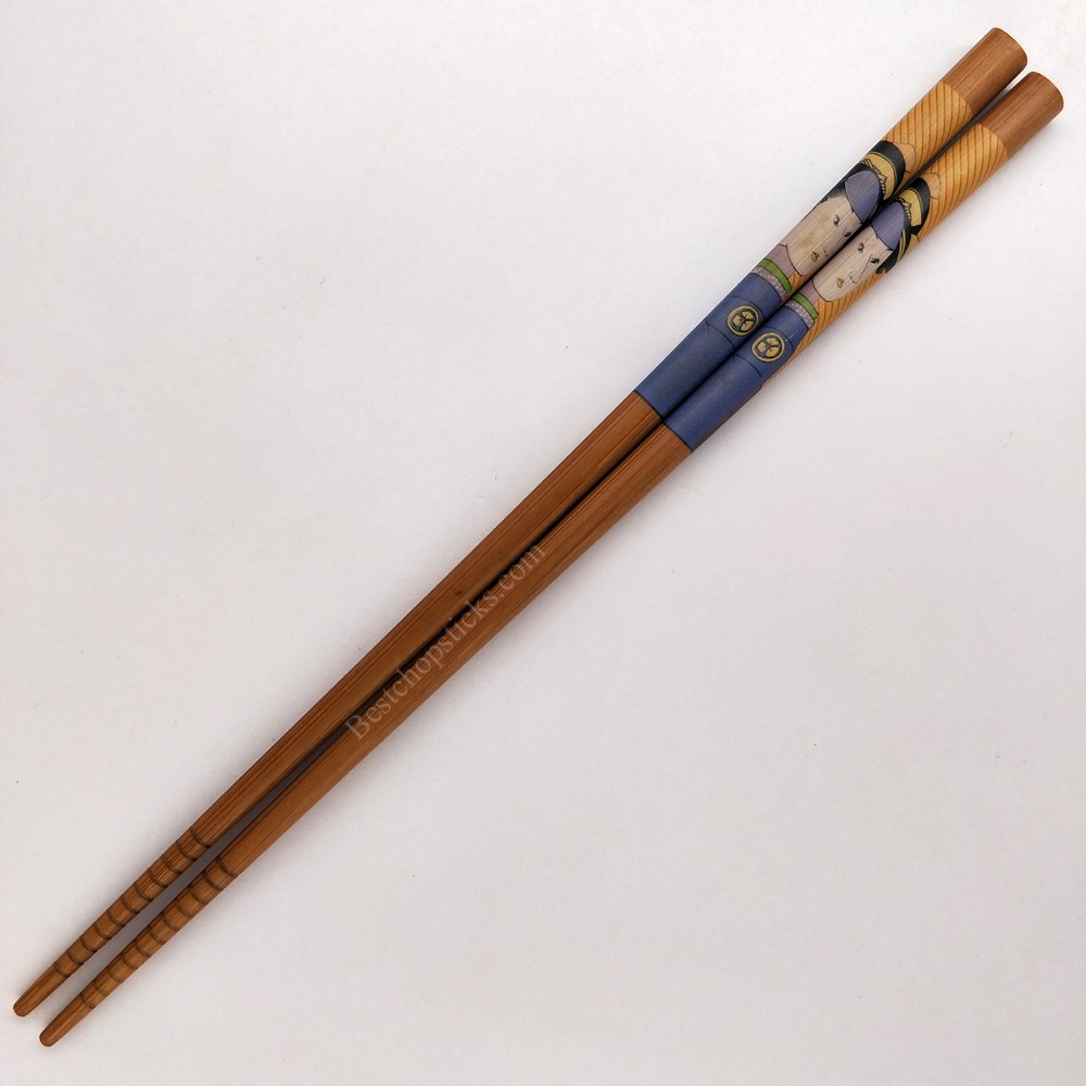 Japanese lady carbonized bamboo chopsticks