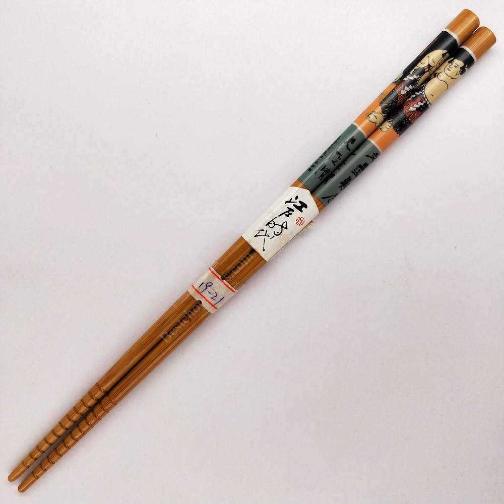 Japanese sumo carbonized bamboo chopsticks