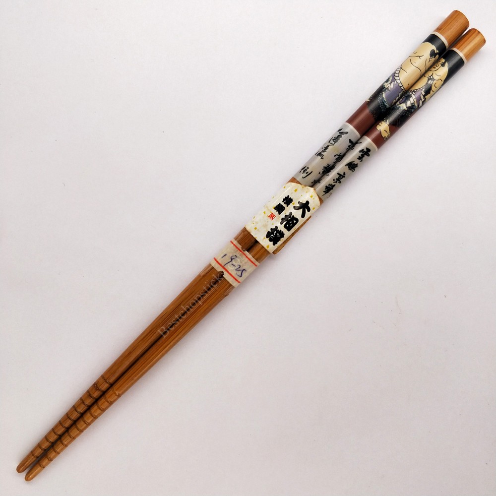 Japanese sumo carbonized bamboo chopsticks
