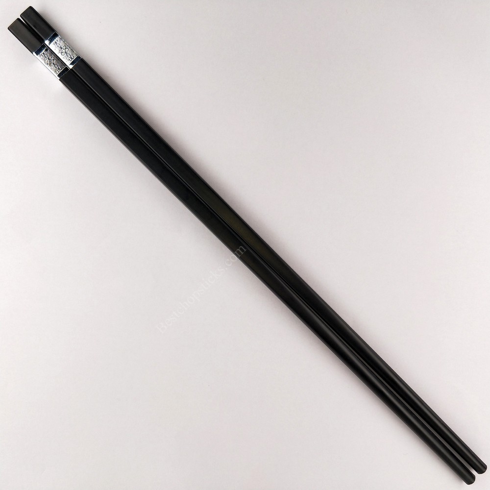 PPS chopsticks with 15mm silver square metal head