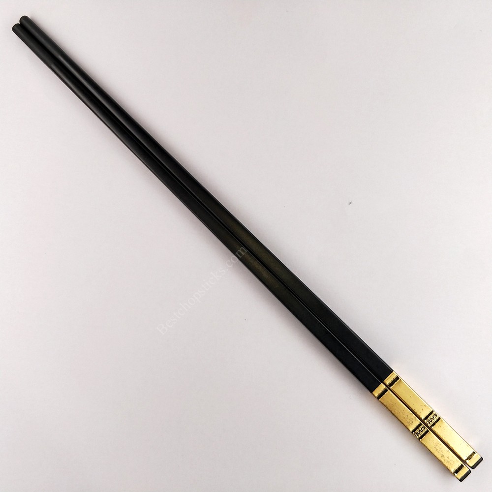 PPS chopsticks with 50mm gold square metal head