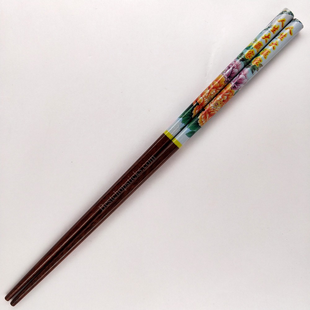 Art painting printed wooden chopsticks