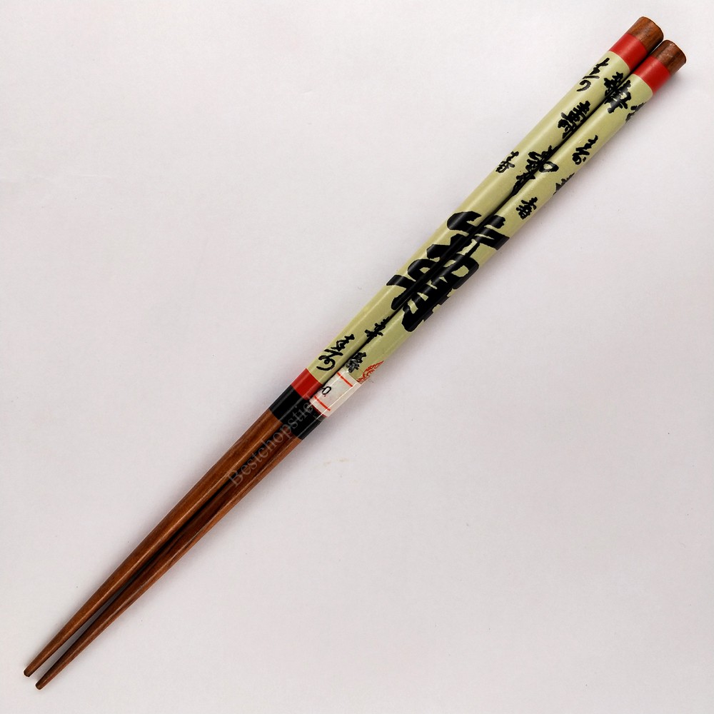 Several pattern printed chopsticks