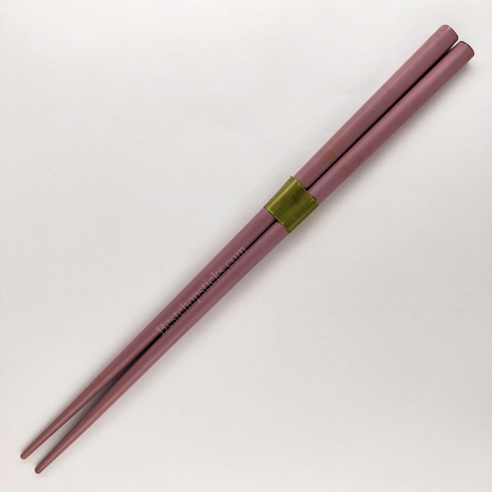 Purple solid colored chopsticks