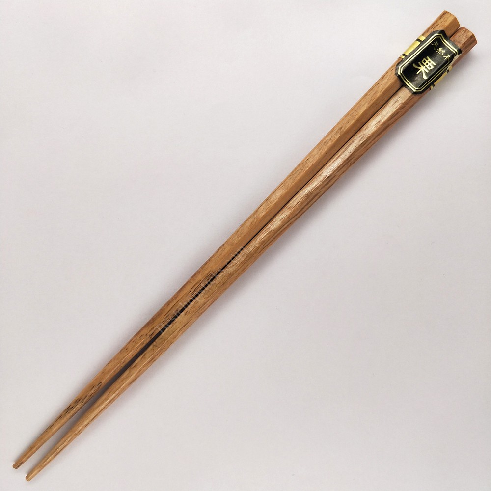 Hexagonal wooden chopsticks