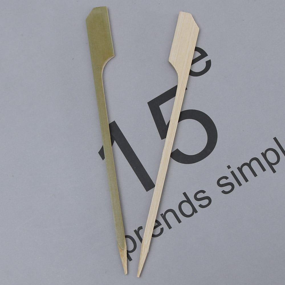 Bamboo paddle skewers