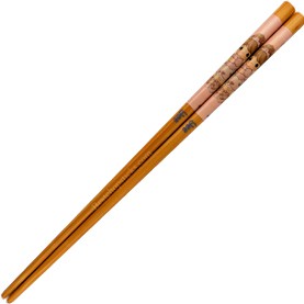 Boy girl bamboo chopsticks