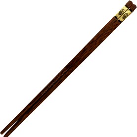 Chinese chopsticks with fu metal head