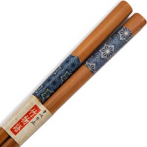 Geometric figure carbonized bamboo chopsticks