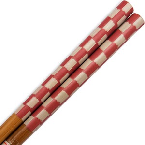Plaid carbonized bamboo chopsticks