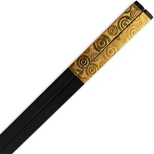 PPS chopsticks with 50mm gold square metal head